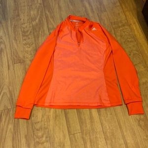 Adidas supernova quarter zip running top